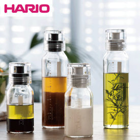 HARIO ハリオ 振って・作って・注いで・保存もOK！ ドレッシング ボトル スリム 120 [実用容量120ml] （オイル 調味料 容器 保存瓶）※一部画像に240mlサイズの商品を使用