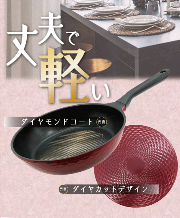 楽天市場】軽量 ダイヤモンドコート 玉子焼き14×19cm たまご焼き