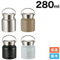 保温＆保冷 スープジャー 280ml サイズ お弁当 スープポット フードジャー ステンレス製 ハンドル付き ス…