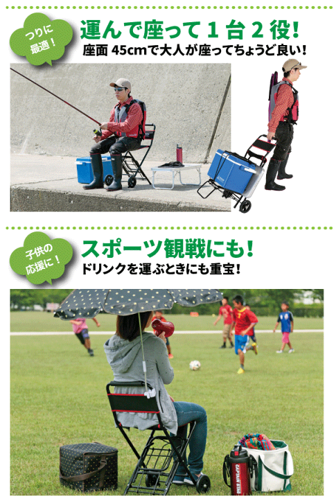 楽天市場】＼最大1000円クーポン!／ 運べる！座れる！ キャリーが