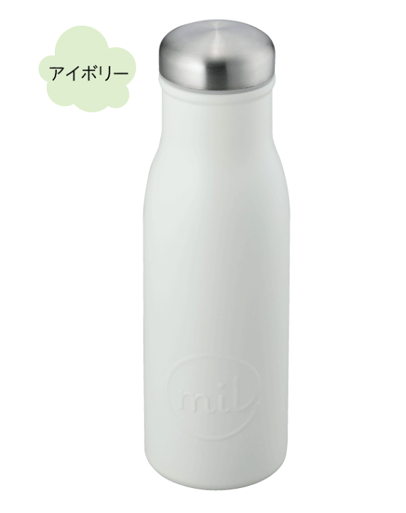 楽天市場】水筒 直飲み mil ミル まあるい形がかわいい ステンレス