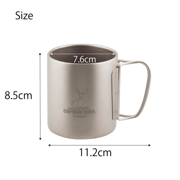 アルペン様！チタンダブルマグ　450　300 楽天市場】【○日本製】チタン製 ダブル マグカップ 300 300ml