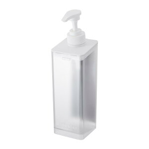 たっぷり洗剤が出るマグネットディスペンサー ミスト 山崎実業 MIST 500mL ホワイト 1544 1545 1546 シャンプー コンディショナー ボディソープ yamazaki