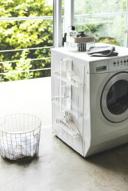 マグネット洗濯ハンガー収納ラック プレート plate ホワイト 【LD-PL F WH 3585】