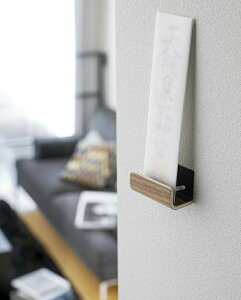 【ポイント5倍】山崎実業 神札ホルダー シングル リン ブラウン 神棚 お札 YAMAZAKI