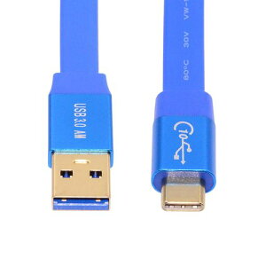 CY�E���g���t���b�g�X����USB3.0�^�C�vA�I�X-USB-C�^�C�vC�I�X�P�[�u���f�[�^�u���[10Gbps�m�[�g�p�\�R���f�B�X�NSSD�J�����p50cm