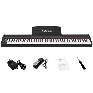 KIMFBAY�d�q�s�A�m88���Ց��ؐ��d�q�s�A�m88���|�[�^�u���s�A�mPiano���S�҃y�_���t��MIDI�Ή��u���b�N