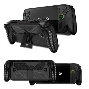 ROGXboxallyX�p�P�[�X�\�t�g�V���R���ی�P�[�X�_��TPU�ی�P�[�XSpinoArmor�Ռ��z���S�ʕی�C�菝�h�~�����h�~���[�Ǝ����^�тɕ֗����E�ȒP�ϋv��ROGXboxAllyX�Ή�(�u���b�N)