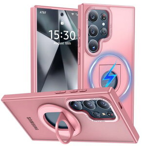GalaxyS22Ultra�p�P�[�XMagnetic�Ή������O�t���������}�b�g�Ȏ����ϏՌ��Ռ��z���M�����N�V�[S22�E���g�����C�J�o�[�B���X�^���h�@�\���C�����X�[�d�V���R���o���p�[�ČRMIL�K�i�S�ʕی�360°�c