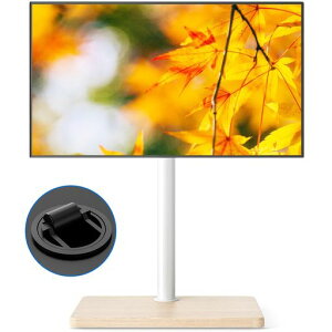 Rfiver�e���r�X�^���h�B���L���X�^�[�t��tv�X�^���h32-65�C���`�Ή��ω׏d40KG�Ǌ񂹃e���r�X�^���h���[�^�C�v�e���r��ړ���vesa400*400mm���������\���E��]35°�Ɨp��Зp���C�g�I�[�N