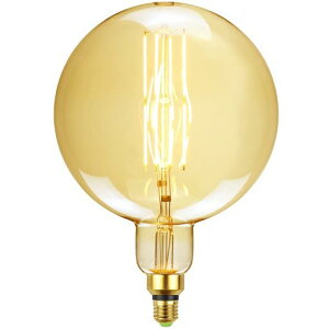 TIANFANエジソン電球G200巨大なLED電球8W60W相当白熱電球エジソンネジ装飾電球2000ケルビン暖かさの輝