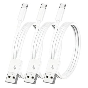 USBC�P�[�u��1.5m3�{�Z�b�gPOTRRCIUSUERUSB-AtoUSB-C�}���[�d�ő�3A�f�[�^�]��USB2.0480Mbps���ϋv�^�C�vc�P�[�u��1.5mType-C�R�[�h�f���o�͔�Ή��X�}�z�^�u���b�g�Ή�