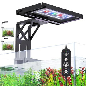 SEAOURA Cg NbvANAECg {18CM LEDCg 24/7Ɩ4H/6H/8H/10H/12HƖ[h 18-30CMΉ NbvƖ 10iK邳 S + 7