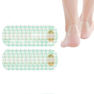 靴擦れ防止テープ透明ブリスター保護ステッカーかかと用超薄型フットケアシールクッションヒールプロテクター男女兼用PU素材見えない靴擦れ対策使い捨て(20個入り)
