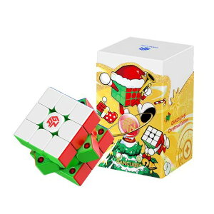 GAN 356 ME 3x3 �X�s�[�h�L���[�u �N���X�}�X�v���[���g ����f�U�C�� ����48�� GES Pro+ �t���X�g 12�i�K���� ���Z�p �q�������l�܂ł̑��蕨