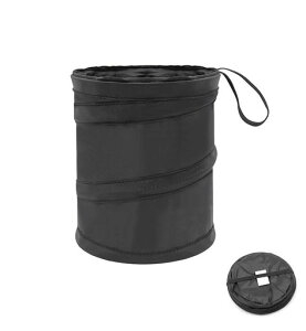 LeTradeJP車載ゴミ袋車用ゴミ箱車用収納ケース折り畳み式車用小物入れ収納ポケットごみ入れ大容量収納簡単ポータブル吊り下げ16*20cm車内用セット(1個)