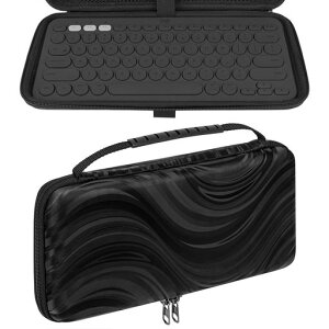 TOCCOOLL[{[hgxP[XAn[hVFیP[XWN[LogicoolK380/WN[LogicoolPebbleKeys2K380sɑΉ(Ot@Cg)