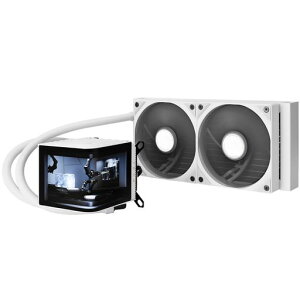 TRYXPANORAMACPUN[[f240mm(120mmPWMt@x2)ASETEKWG[^[L^AMOLEDfBXvCڃzCgL-P240N-DS2M-G0W