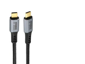 VECASH USB 4�P�[�u�� 240W Thunderbolt 3/4�ADell�APad Air 4�APad Pro 2020�APixel�A�n�u�A�h�b�L���O�ȂǂɑΉ�����8K@60Hz 5K@60Hz�܂��̓f���A��4K�r�f�I�Ή�USB-C
