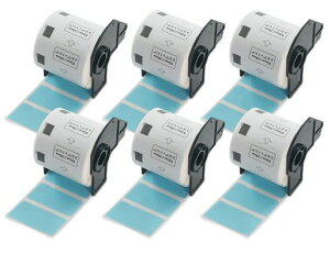 BETCKEY���M��DK-1209�u���U�[���M���x���v�����^�[���[���݊����x���V�[��BROTHER62x29mm800��QL-550QL-650TDQL-700QL-800QL-820NWB�ȂǂɑΉ�6��