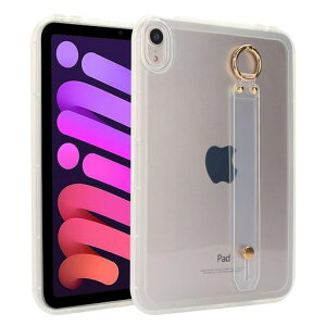 iPadMini7�p�P�[�X(A17Pro�A2024)/Mini6�P�[�X�N���ATPU�w�ʃJ�o�[���ƃL�b�N�����h�~���y�ʑϏՌ�iPadmini7/6�p�����h�~�}�b�g�������^�A�C�p�b�h�~�j��7/6����Ή�