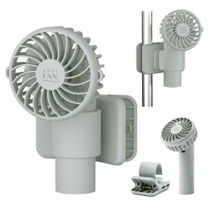 abbiFanCLIP4WAY���P�Ή��N���b�v�t�@���g�ѐ�@�n���f�B�t�@��[180�x��]�w�b�h���@�\�N���b�v�t�����P����|���莝���ő�9.5���ԕ���3�i�K�É��y�ʏ��^���S�݌v]AB-DQ261GR