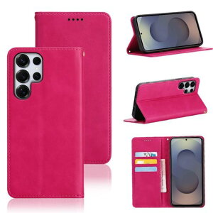 �K�p Galaxy S25 Ultra �P�[�X �蒠�^ �K�p �M�����N�V�[S25 Ultra �蒠�^�P�[�X �K�p SC-52F / SCG32 �X�}�z�P�[�X �J�o�[ �蒠�^ PU���U�[ �J�[�h���[ ���z�^ �ϏՌ� �P�[�X �}�O�l�b�g �X�^���h�@�\�c