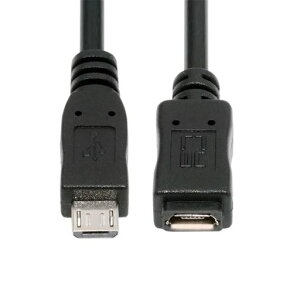 xiwai Micro USB 2.0 ���X - �I�X �t�� 5�s���ڑ��^�f�[�^�����P�[�u�� �^�u���b�g�t�H�� �f�[�^�d�� OTG 0.2m