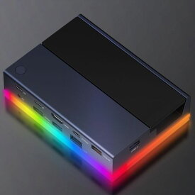 iVANKY14-in-1RGB4K@144HzドックROGAllyX/LegionGo/SteamDeckOLED/MSIClaw/Switchドック、ASUSAlloy用のハブドッキングステーション、HDMI2.1