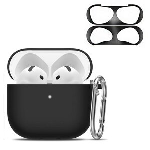 �y2024�����ŁzAMAPCforAirPods4�P�[�X�y�_�X�g�K�[�h�t���z�\�j�[���C�����X�C���[�z��AirPods4�p�V���R���ی�P�[�X�L�Y�h�~�ϏՌ��h���h�o�����h�~�����[�d�\AirPods4�p�ی�P�[�X�u���b�N