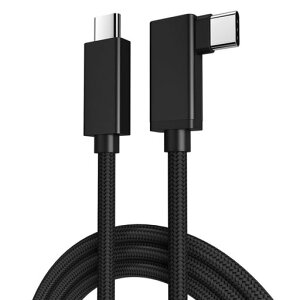 Akkerds�҂ݎ�L�^Type-C�f�[�^��1m���Б�90�x5A/100W�Ή��}���[�dUSB3.2Gen2�����`��20Gbps+4K�r�f�I�o��