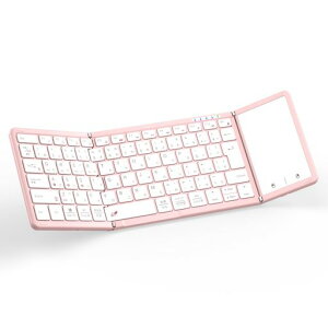 【最新型】Omikamoキーボードbluetooth折り畳み式ワイヤレスJIS標準日本語配列ipadキーボードスマホマルチペアリングタッチパッド付きiOS/Windows/Android/Mac/Google対応無線コンパクト