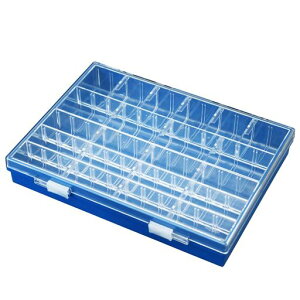 ホーザン(HOZAN)小物入れパーツケース最大60小間180度開閉ふたカーブ付内箱B-10-BC