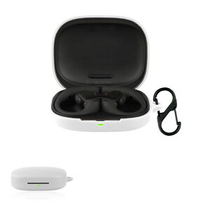 ForShokzOpenfitPro�P�[�X�V���R����p���[�J�o�[�S�ʕی�[�d�֗��J���r�i�����h�~����~��AUDASO�y�ʃL�Y�h�~�X�������^���s�ϏՌ��h�oShokzOpenfitPro�p�ی�P�[�X-�z���C�g