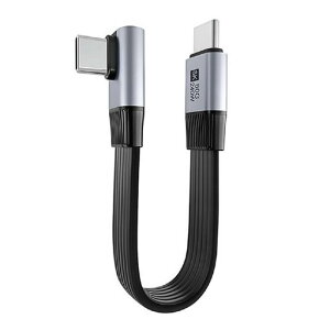 cableccUSB5.080Gbps�t���b�g�X����FPC�I�X-�I�X240W16K8K60Hz5K�����P�[�u�����[�v���t�@�C���p�x90�x20cm40GbpsUSB4.0Thunderbolt3/4/5�ɑΉ�