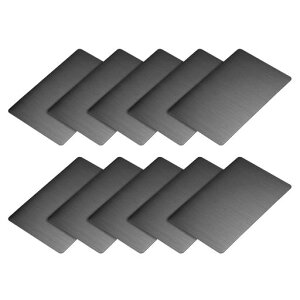 METALLIXITYuN^J[h(80mmx50mmx0.4mm)10uV201XeX|l[v[gƒ뉮DIYTCl[WGb`OpubN