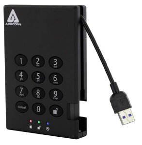 ApricornAegisPadlock-USB3.0A25-3PL256-1000(R2)|[^uHDD1TBHD2020