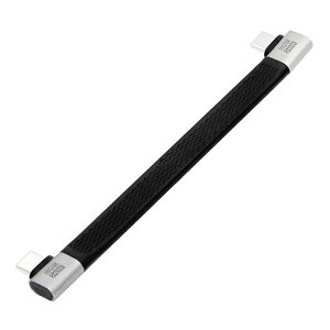 cableccUSB5.0240W80Gbps�t���b�g�X����FPC�P�[�u��13cm�f���A�����C�g�A���O��16K@30hz8K5K@60HzUSB4.0Thunderbolt3/4/5�Ή�