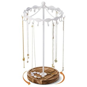 Lolalet��]�l�b�N���X�z���_�[�X�^���h�����t�b�N�t����]�f�B�X�v���C�J���[�Z���������I�[�K�i�C�U�[�n���K�[�����O�l�b�N���X�`�F�[���p-�z���C�g