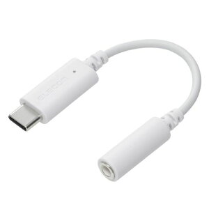 �G���R��USBCto3.5mm�C���z���ϊ��A�_�v�^�I�[�f�B�I�W���b�N�ϊ�DAC���ځy���y/�ʘb�ziPhone�Eandroid�Ή��z���C�gMPA-C35DWH2