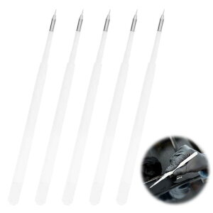 PAVIKEエア抜きペンビニール気泡除去5本セットカーラッピングフィルム気泡リリースペンビニールフィルム気泡抜きツールラッピング用フィルム壁紙ガラスフィルムエア抜きペン用リフィ…