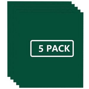 5枚入りアイロンプリントシート熱転写ラバーシート約25*30cmTシャツ転写シート熱転写シートTシャツ布服帽子バッグDIY布綿ポリエステルに適応洗濯可(グリーン)