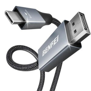 BENFEIUSB-C-DisplayPort4.5m�P�[�u��(4K@144Hz)�AUSBType-C-DisplayPort�P�[�u��[Thunderbolt3/4�݊�]iPhone15Pro/Max�AMacBook