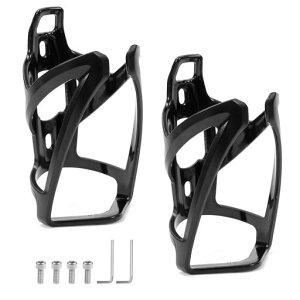 BTtime自転車ボトルケージ2個セットバイクドリンクホルダー超軽量伸縮性がよく取り付け工具付き屋外サイクリング用使用便利マウンテンバイク/クロスバイク/ロードバイクに適用