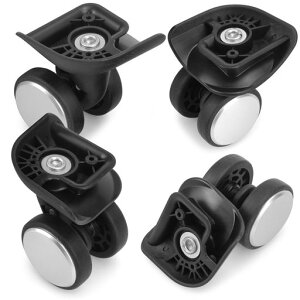 Ech.Aprスーツケース交換用キャスター360度回転静音ホイールスーツケースDIY修理車輪切り替えタイヤ交換ホイールスーツケース部品スムーズキャリーバッグキャスター(SV-024)