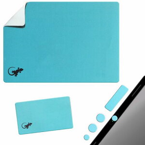 MousePadAdhesiveBottom-StickstoAnySurface-Portable-WebcamCoversandScreenCleanerIncluded(Blue)