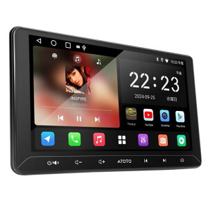 ATOTO A5L 10.1�C���`QLED Android�i�r 2DIN�f�B�X�v���C�I�[�f�B�I�ACarPlay&Android Auto�����E�L��