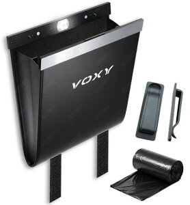 車用ゴミ箱車載ごみ箱マグネット式車載ゴミ箱アップグレード車用収納ケースシートバックポケット後部座席収納車用小物入れフック付き蓋つき省スペース防水倒れない大容量ゴミ袋付