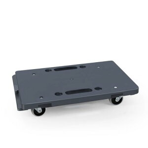 Uholan連結平台車41.5x28cmカートキャリー耐荷重50kg軽量1.25kg台車縦横連結可能スタッキング運搬台車家庭用グレー