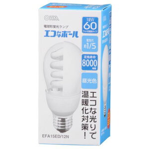 �G�R�ȃ{�[��60W�`����E26�����F EFA15ED/12N EFA15ED/12N